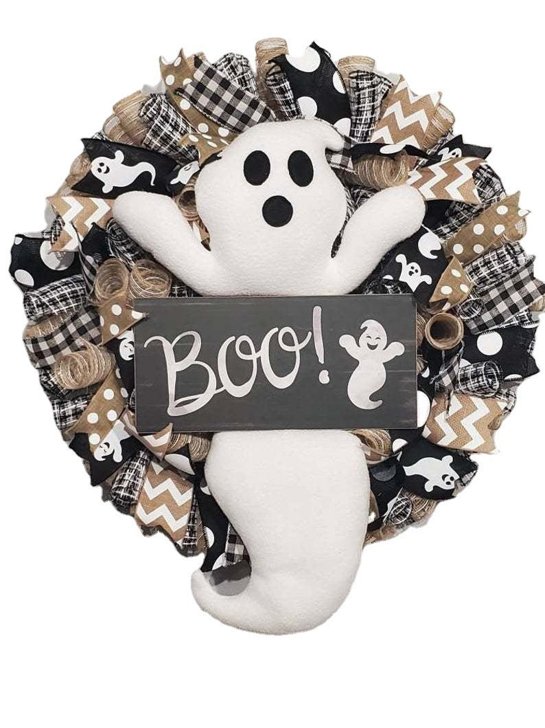 Ghost Garland Cute Boo