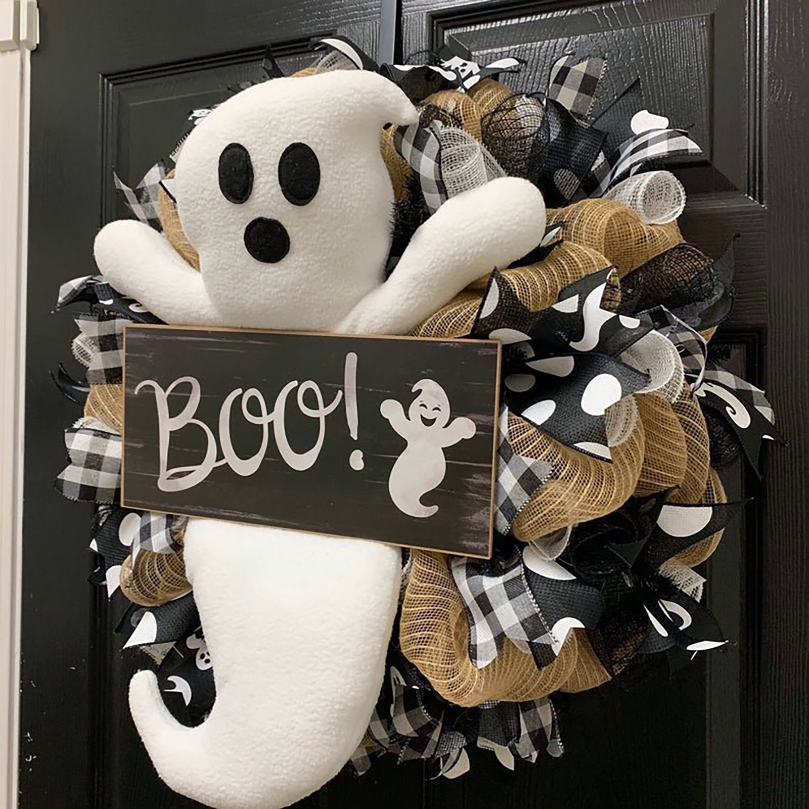 Ghost Garland Cute Boo
