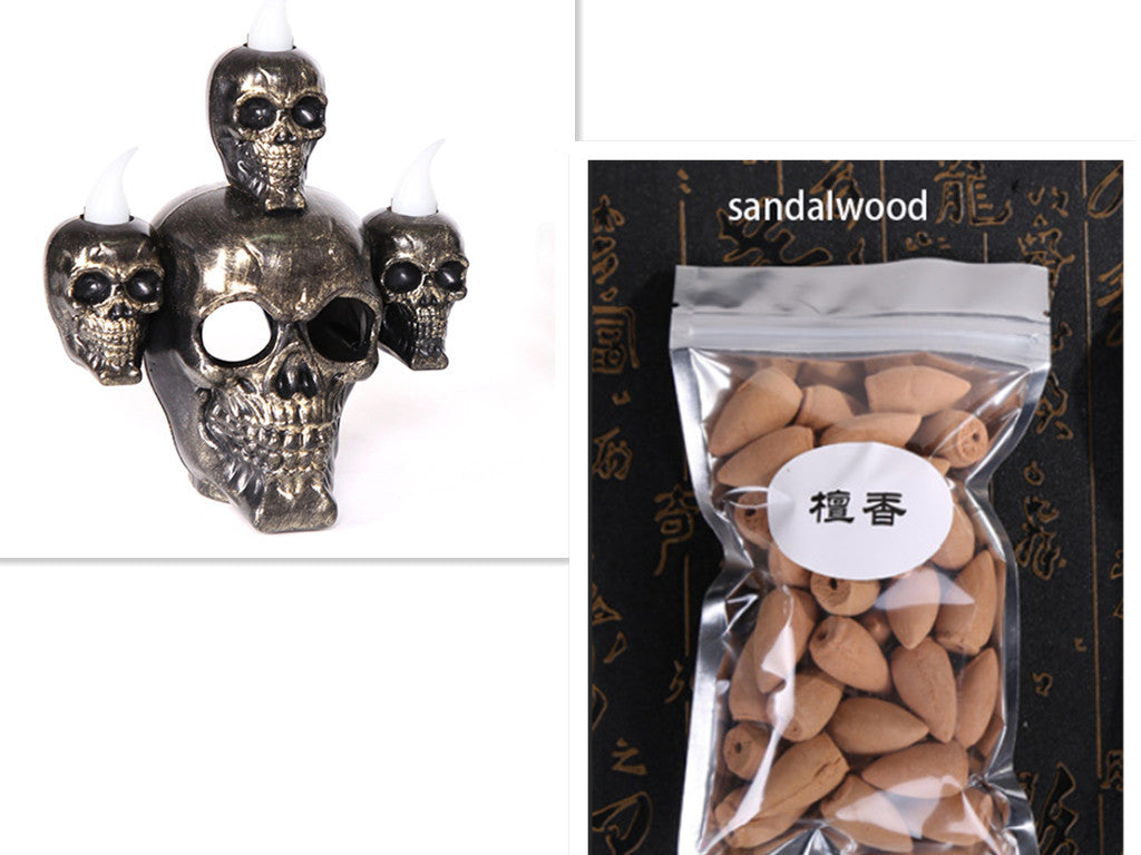 Halloween Skull With Light